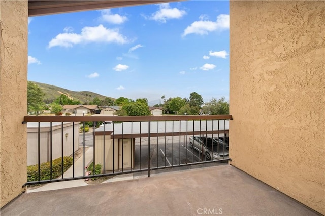 3180 Little Mountain Dr Unit D, San Bernardino, CA 92405 - balcony with a mountain view