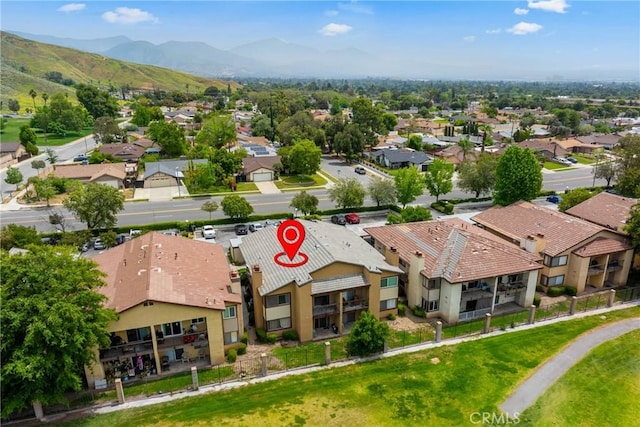 3180 Little Mountain Dr Unit D, San Bernardino, CA 92405 - aerial view of residential area with a mountain backdrop