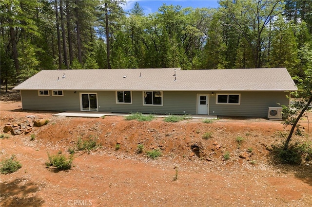 4901 Papaya Rd, Forest Ranch, CA 95942 - rear view of house with ac unit and a patio