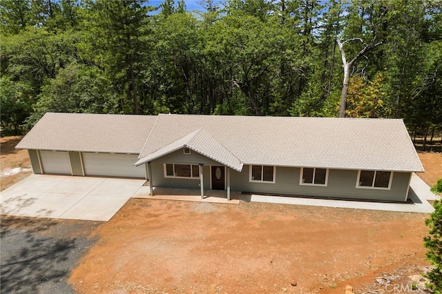 4901 Papaya Rd, Forest Ranch, CA 95942 - single story home featuring a garage and driveway