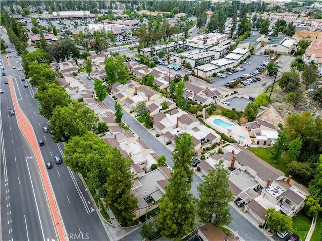 845 Daffodil Dr, Riverside, CA 92507 - aerial view of property's location with nearby suburban area
