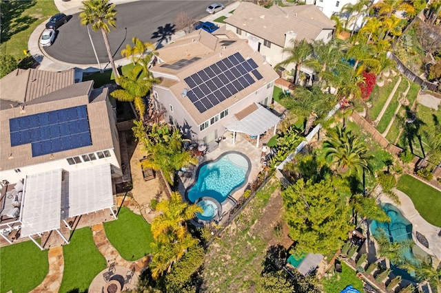 32871 Levi Ct, Temecula, CA 92592 - bird's eye view of a pool