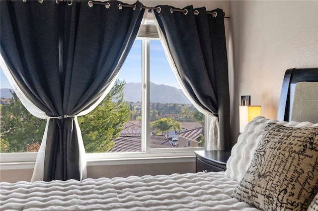 32871 Levi Ct, Temecula, CA 92592 - bedroom featuring a mountain view and multiple windows