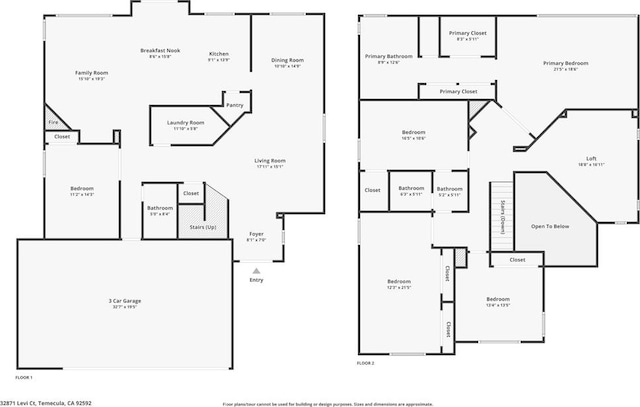 32871 Levi Ct, Temecula, CA 92592 - view of home floor plan