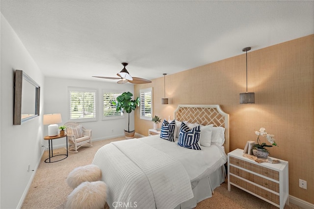 8 Capri, Laguna Niguel, CA 92677 - carpeted bedroom with ceiling fan and baseboards