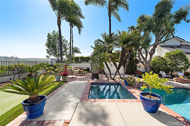 8 Capri, Laguna Niguel, CA 92677 - view of swimming pool with a patio area and a fenced backyard