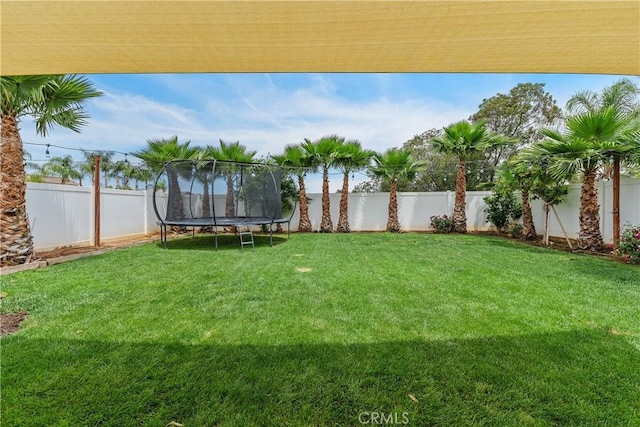 1709 Duncan Way, Corona, CA 92881 - view of yard with a trampoline