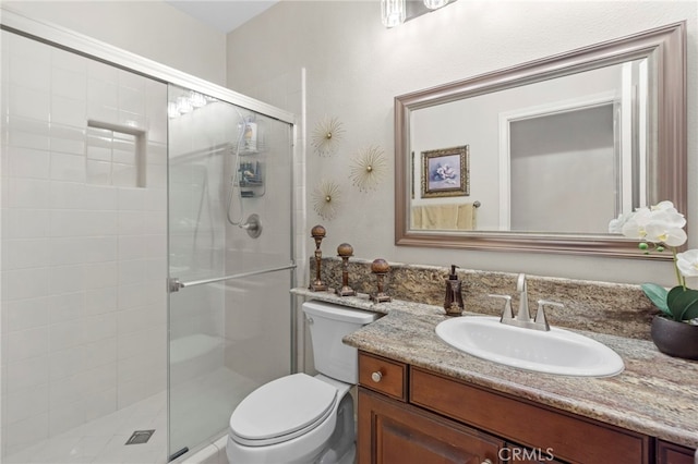 27781 Country Lane Rd, Laguna Niguel, CA 92677 - full bath featuring toilet, vanity, and a shower stall