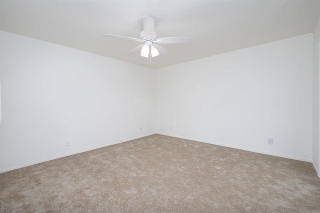 4402 Shearwater Way, Oceanside, CA 92057 - empty room with carpet, a ceiling fan, and baseboards