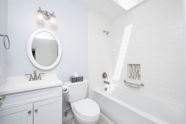 4402 Shearwater Way, Oceanside, CA 92057 - bathroom with vanity and shower / tub combination