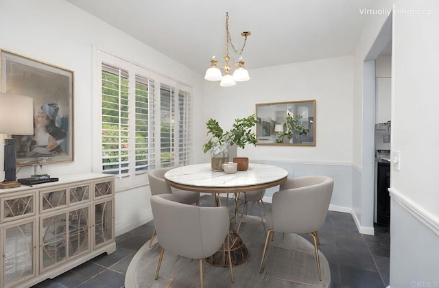 4402 Shearwater Way, Oceanside, CA 92057 - dining area with a chandelier