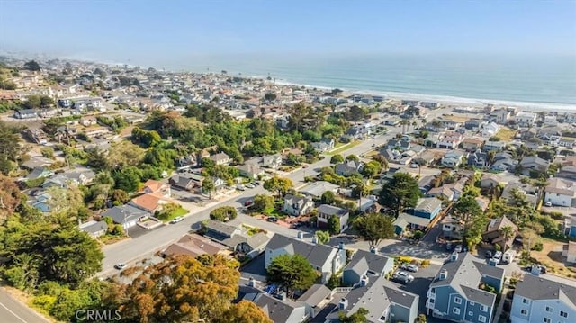 150 Cypress Ave Unit 28, Cayucos, CA 93430 - aerial view of property and surrounding area featuring nearby suburban area and a nearby body of water