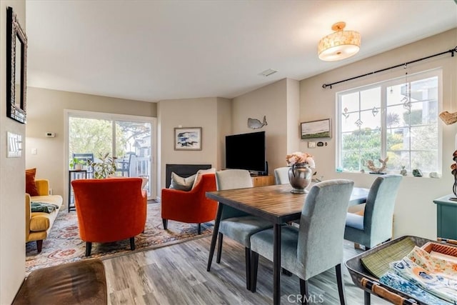 150 Cypress Ave Unit 28, Cayucos, CA 93430 - dining space featuring wood finished floors