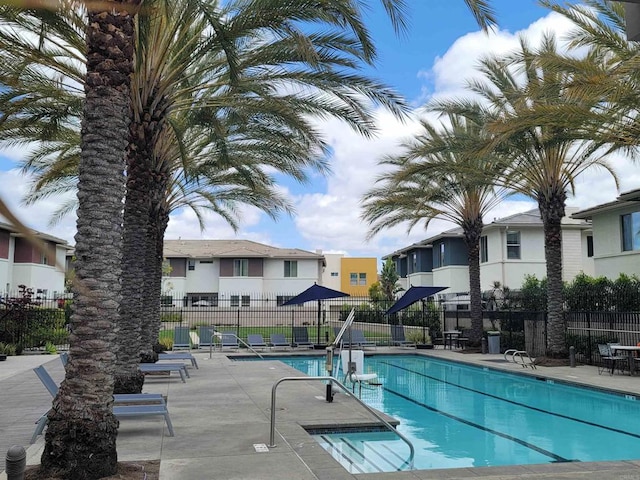 2072 Tango Loop Unit 2, Chula Vista, CA 91915 - community pool with a patio and a residential view