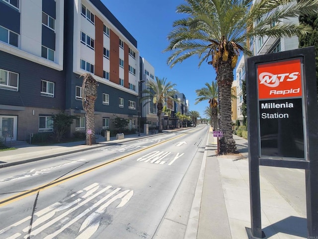 2072 Tango Loop Unit 2, Chula Vista, CA 91915 - view of asphalt street with sidewalks and curbs