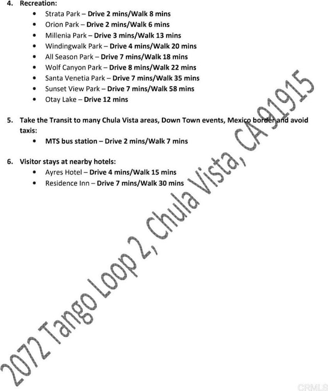 2072 Tango Loop Unit 2, Chula Vista, CA 91915 - view of a document