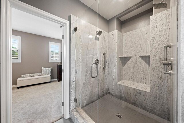 34056 Vandale Ct, Temecula, CA 92592 - bathroom with a shower stall