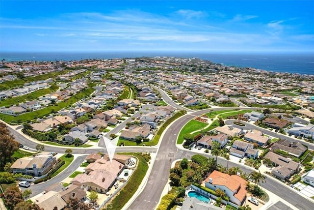 33441 N Spinnaker Dr N, Dana Point, CA 92629 - aerial view of property and surrounding area with nearby suburban area and a nearby body of water