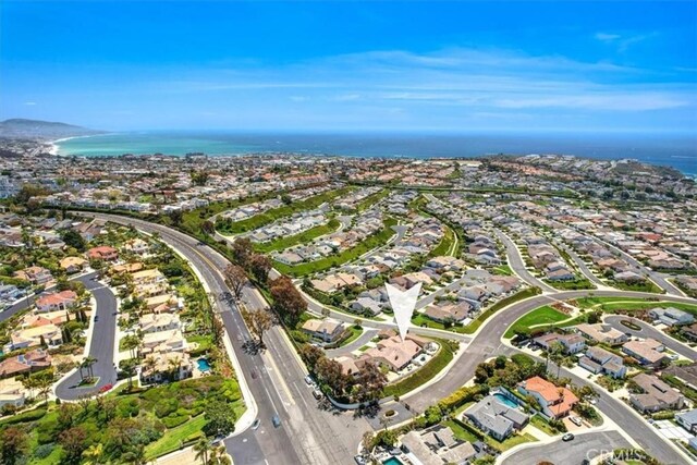 33441 N Spinnaker Dr N, Dana Point, CA 92629 - aerial view of property and surrounding area with nearby suburban area and a nearby body of water
