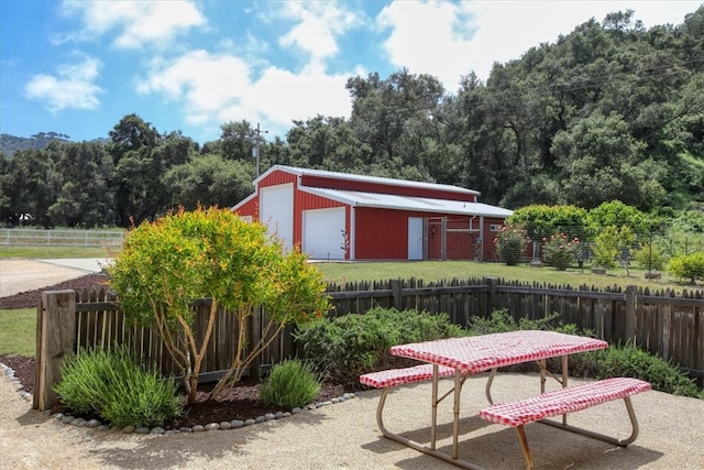 7550 Mary Hall Rd, Arroyo Grande, CA 93420 - view of pole building featuring fence