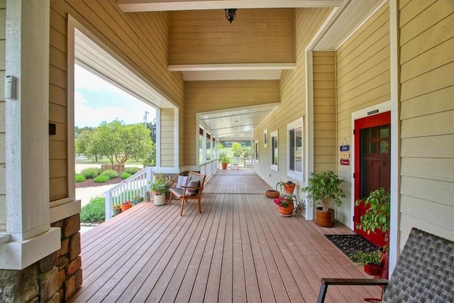 7550 Mary Hall Rd, Arroyo Grande, CA 93420 - wooden deck featuring a porch