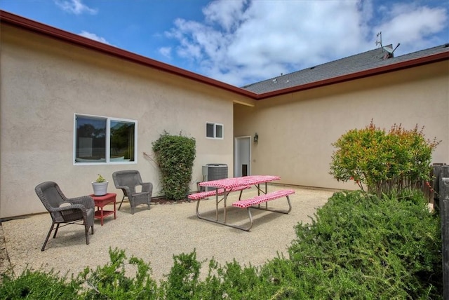 7550 Mary Hall Rd, Arroyo Grande, CA 93420 - back of property with a patio and stucco siding