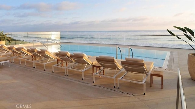 35 Shoreline Dr, Dana Point, CA 92629 - balcony featuring view of water and beach