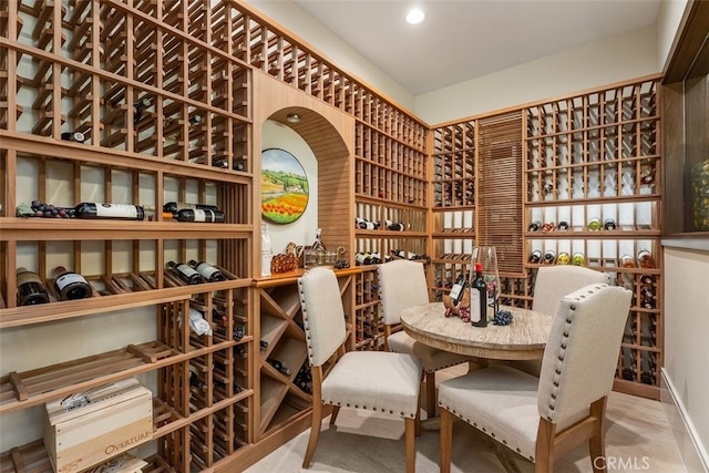 35 Shoreline Dr, Dana Point, CA 92629 - wine area with recessed lighting