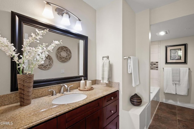 500 E Del Mar Blvd Unit 24, Pasadena, CA 91101 - bathroom featuring vanity and tile patterned floors
