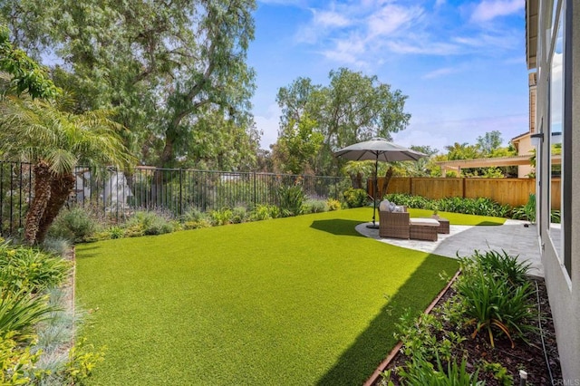 7794 Paseo La Jolla, Carlsbad, CA 92009 - view of yard with a patio