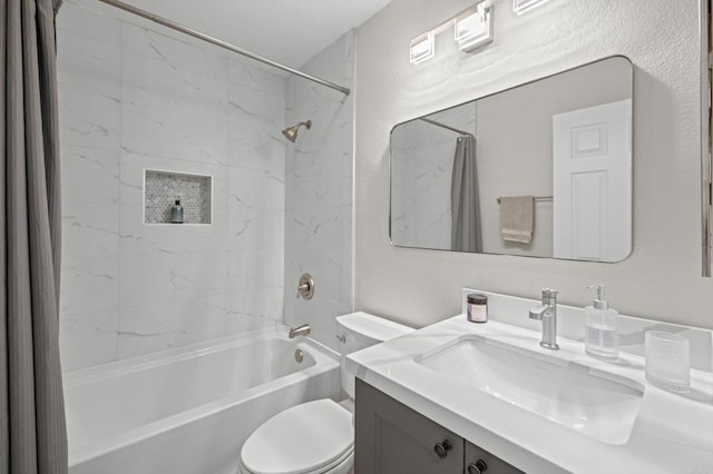 7794 Paseo La Jolla, Carlsbad, CA 92009 - bathroom featuring toilet, shower / tub combo, and vanity