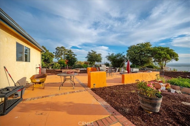 1561 Cielo Ln, Nipomo, CA 93444 - view of patio / terrace featuring a water view