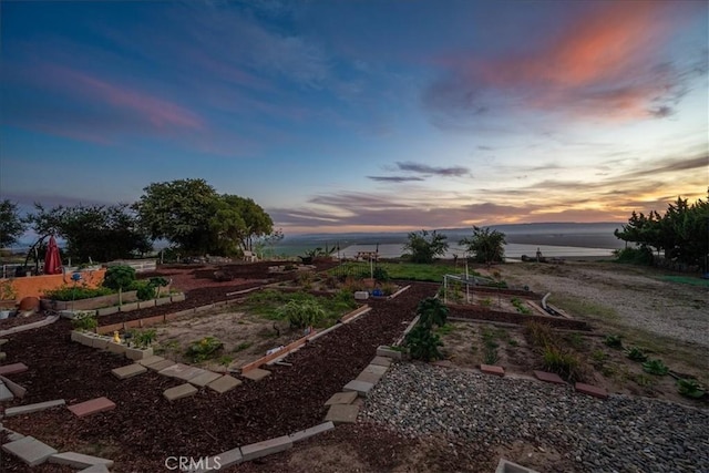 1561 Cielo Ln, Nipomo, CA 93444 - view of yard with a garden and a water view