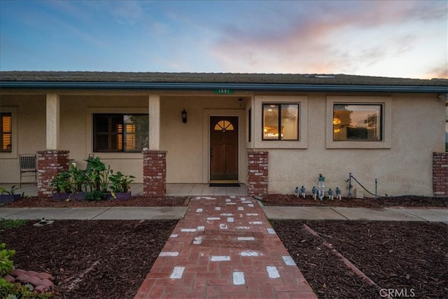 1561 Cielo Ln, Nipomo, CA 93444 - entrance to property featuring stucco siding and a porch