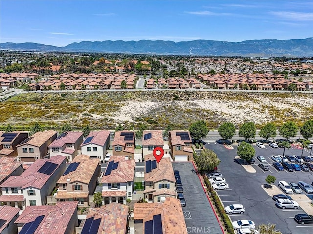 1952 Hazel Olson Ln, Colton, CA 92324 - aerial view of residential area featuring a mountainous background