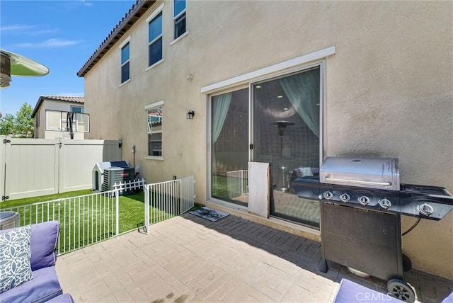 1952 Hazel Olson Ln, Colton, CA 92324 - view of patio / terrace featuring grilling area