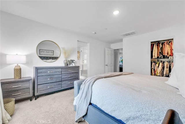 1952 Hazel Olson Ln, Colton, CA 92324 - carpeted bedroom featuring connected bathroom and a spacious closet