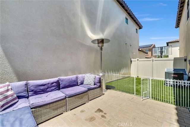 1952 Hazel Olson Ln, Colton, CA 92324 - view of patio / terrace featuring outdoor lounge area