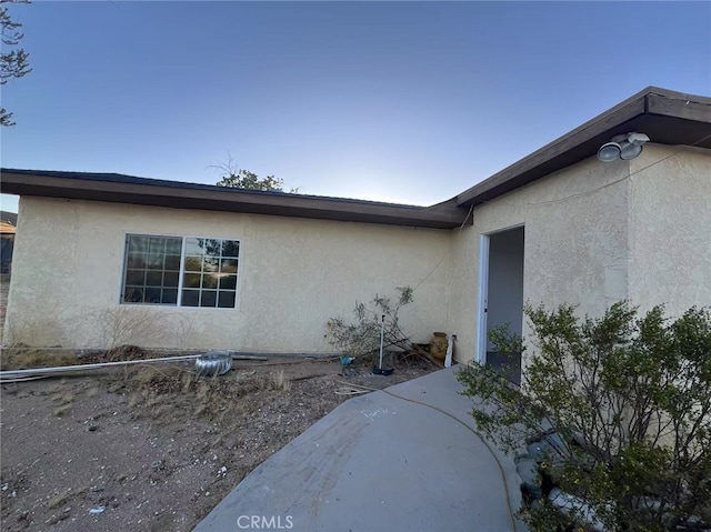 1754 Fortuna Ave, Landers, CA 92285 - entrance to property featuring stucco siding