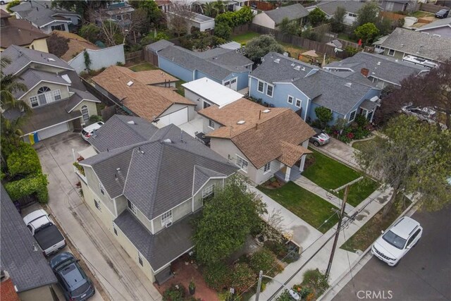 4110 E Vermont St, Long Beach, CA 90814 - aerial view of property's location with nearby suburban area