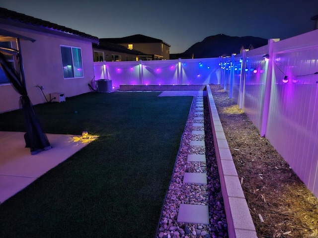 29120 Cahill Ct, Winchester, CA 92596 - view of yard at twilight