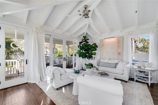 1651 Catalina, Laguna Beach, CA 92651 - sunroom with french doors and plenty of natural light