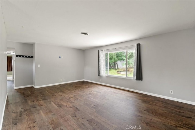 2880 Foothill Blvd, Oroville, CA 95966 - empty room with wood finished floors and baseboards