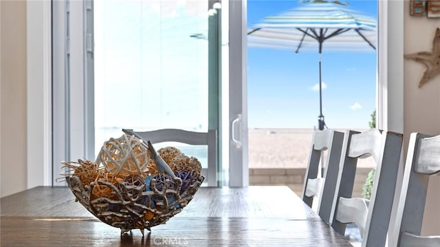 402 E Oceanfront, Newport Beach, CA 92661 - interior space with plenty of natural light and wood finished floors
