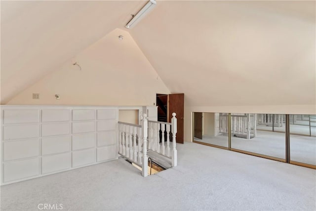 300 Pioneer Rd, Lake Arrowhead, CA 92352 - bonus room with carpet floors and vaulted ceiling