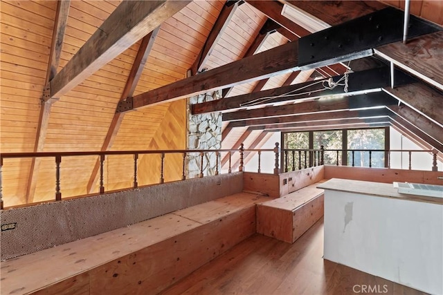 300 Pioneer Rd, Lake Arrowhead, CA 92352 - view of unfinished attic