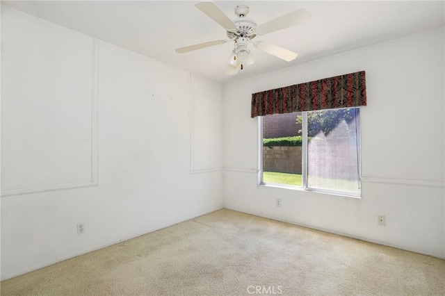 4102 Victoria Ln, Quartz Hill, CA 93536 - carpeted spare room with ceiling fan