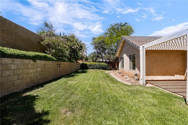 4102 Victoria Ln, Quartz Hill, CA 93536 - view of fenced backyard