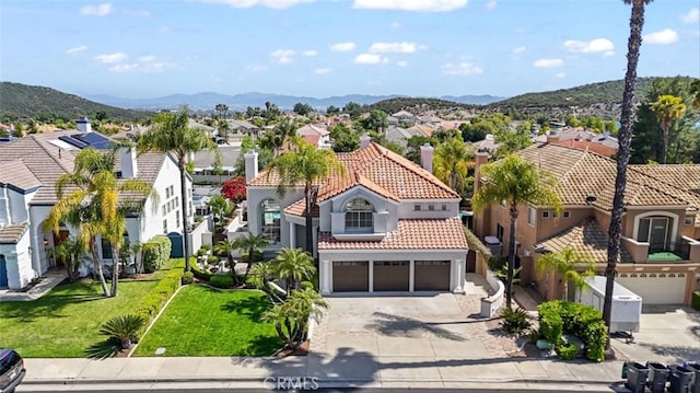 23721 Via Segovia, Murrieta, CA 92562 - aerial view of residential area with a mountainous background