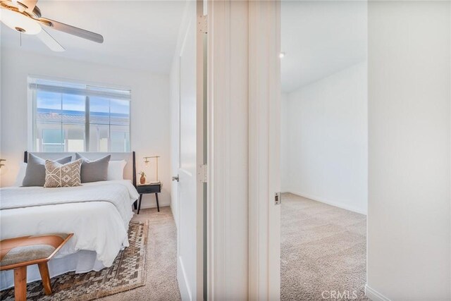 1609 Fig Tree Way, Oceanside, CA 92056 - carpeted bedroom featuring a ceiling fan and baseboards